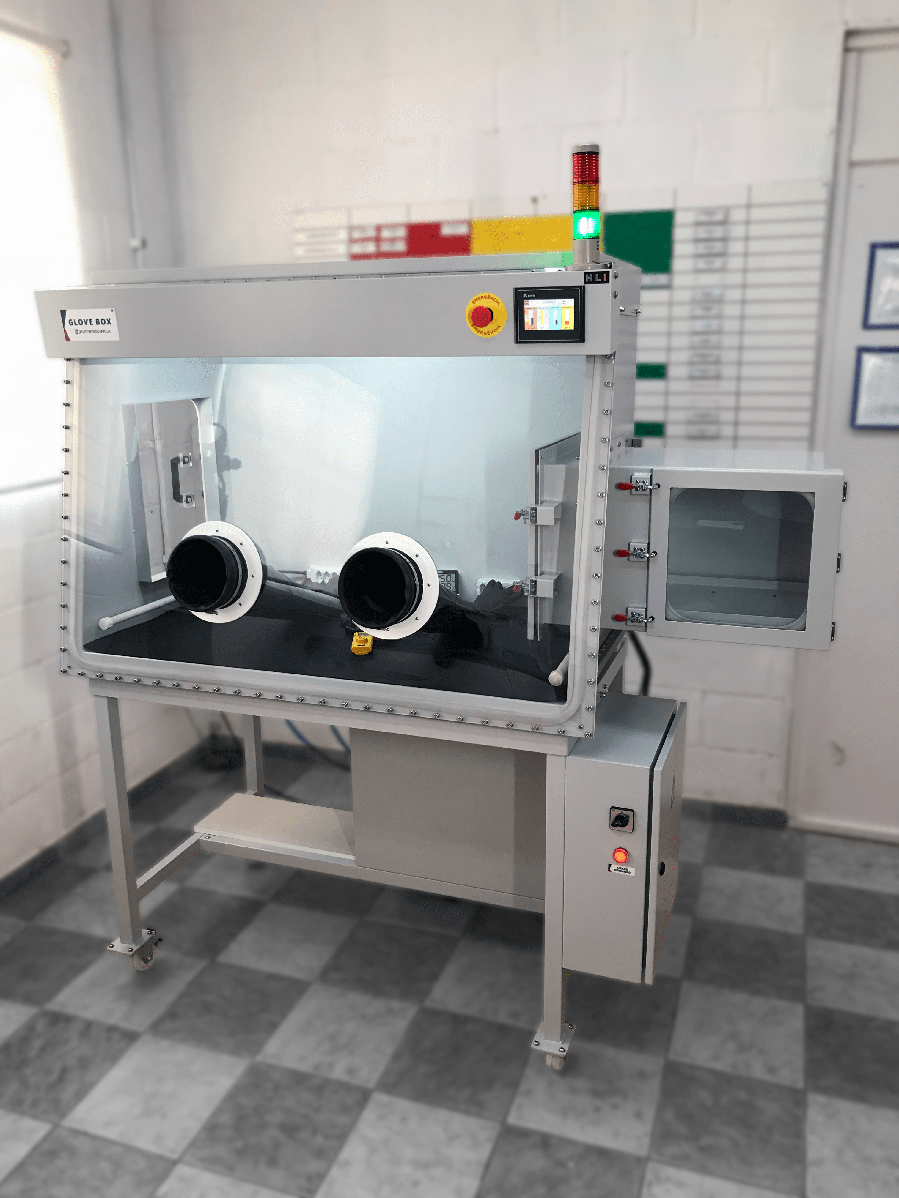 Glove Box em Metal