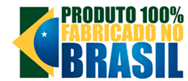 Produto 100% Fabricado no Brasil